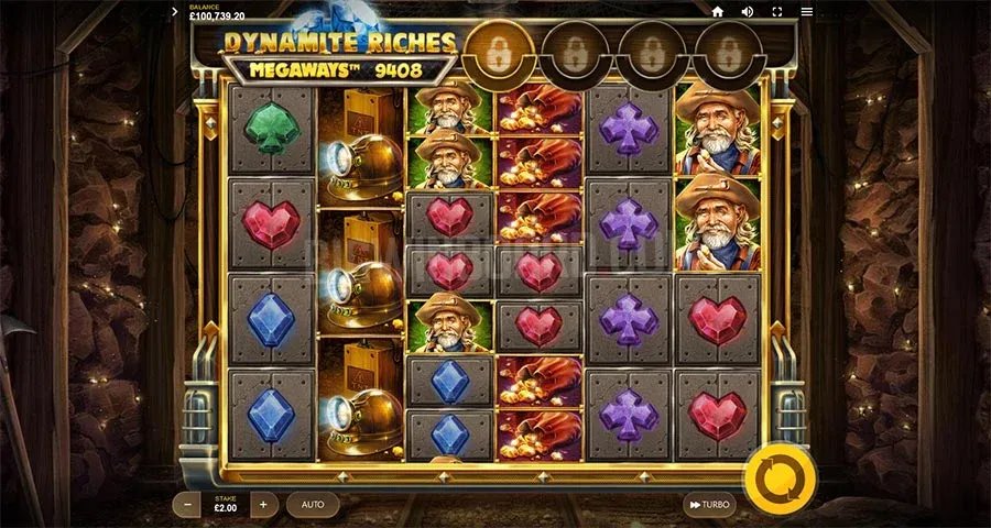 dynamite riches megaways slot