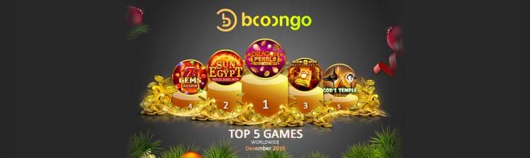 Best Booongo Games of December 2019: Top 5